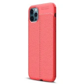 Apple IPhone 12 Pro Max Deri Görünümlü Firo Silikon Kılıf thumbnail 5