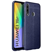 Huawei Y6P Deri Görünümlü Firo Silikon Kılıf thumbnail 2