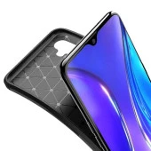 Realme XT Karbon Desenli Negro Silikon Kılıf thumbnail 4