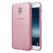 Samsung Galaxy C8 / J7 Plus 2017 Ultra İnce Kaliteli Esnek Şeffaf Silikon - 4