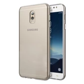 Samsung Galaxy C8 / J7 Plus 2017 Ultra İnce Kaliteli Esnek Şeffaf Silikon - 7