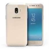 Samsung Galaxy J2 2018 Ultra İnce Kaliteli Esnek Şeffaf Silikon - 3