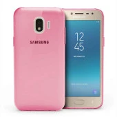 Samsung Galaxy J2 2018 Ultra İnce Kaliteli Esnek Şeffaf Silikon - 5