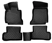 Rizline Mercedes C Serisi W205 2014-2021  3D Havuzlu Paspas Siyah - 1