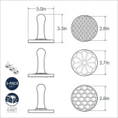 Nordicware 1235 Özel Şekilli Kurabiye Baskı Pulları - 4