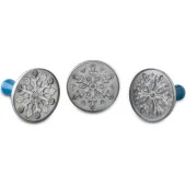 Nordicware 1273 Kar Taneleri Kurabiye Baskı Pulları - 1