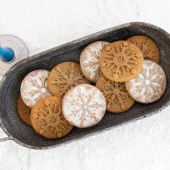 Nordicware 1273 Kar Taneleri Kurabiye Baskı Pulları - 4