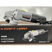 Kraft Hart Profesyonel 900 W 115MM Avuç Içi Taşlama Gri - 1