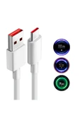 67W Hızlı Şarj Cihazı Aleti 6A Kablo/Adaptör Seti Type C USB Xiaomi Redmi Samsung Uyumlu Duvar Tipi - 2