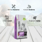 CatPlus Düşük Tahıllı Hipoalerjenik Tavuklu Hamsili Kısırlaştırılmış Kedi Maması 1,5 Kg x 2 Adet - 4