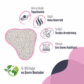 SOPHRESH BS250 Bebek Pudrası Topaklanan Kedi Kumu 20 Lt / Cat Litter - 6