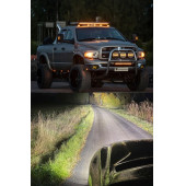 41227 Lunox Dual Colour Cree Angel Led 200W Turuncu Beyaz DRL Mercek Far - 5