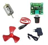 Hız Ayarlı Motor Pervane Elektrik Deney Seti - Öğrenci Elektrik Devresi - 1