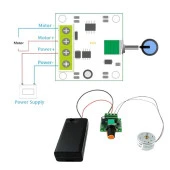 Hız Ayarlı Motor Pervane Elektrik Deney Seti - Öğrenci Elektrik Devresi - 2