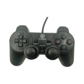 Desingshop Çift Titreşimli USB Kablolu Oyun Kolu Pc Uyumlu Vibration Gamepad - 1