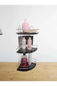 Decorev DC-5917 Üç Katlı Paslanmaz Krom Banyo Şampuan Köşeliği - 1