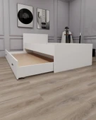 Arnetti Sofia Yavrulu Karyola 90x190 Yatak Uyumlu 2 Kişilik , Beyaz - 4