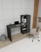 Arnetti Yağız Dolaplı Çalışma Masası Antrasit - 3