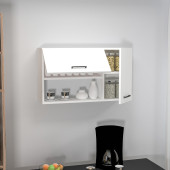 Arnetti Akasya Mutfak Dolabı Banyo Dolabı Çok Amaçlı Dolap, Beyaz - Akasya - 3