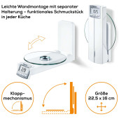 Beurer KS 52 Duvar Tipi Mutfak Terazisi thumbnail 3