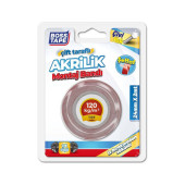 Bosstape Akrilik Bant Şeffaf 1MM 24X2MT - 1
