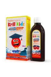 Nutramedica Krill Kidz Omega-3 150 ml Şurup Krill Yağı Içeren Takviye Edici Sıvı Gıda - 1