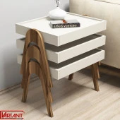 Variant Mobilya Roma Zigon Sehpa - Ceviz / Krem thumbnail 2