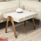 Variant Mobilya Roma Zigon Sehpa - Ceviz / Krem thumbnail 1