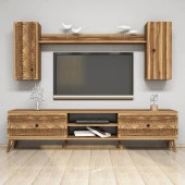 Variant Mobilya Class Duvar Raflı Tv Ünitesi - Ceviz thumbnail 4