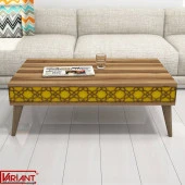 Variant Mobilya Planet Tv Ünitesi Ve Orta Sehpa Takımı - Ceviz / Sarı thumbnail 3