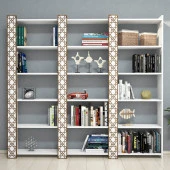 Variant Mobilya City Üçlü Kitaplık - Beyaz - 2