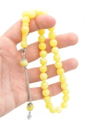 Küre Kesim Beyrut Damla Kehribar Tesbih 10 Mm - 3