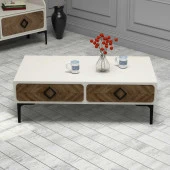 Variant Mobilya Samba Orta Sehpa - Krem thumbnail 2