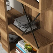 Variant Mobilya Extra Kitaplık - Ceviz - 2