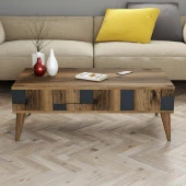 Variant Mobilya Madrid Tv Ünitesi Ve Orta Sehpa Takımı - Ceviz / Antrasit thumbnail 3