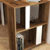 Variant Mobilya Lima Çalışma Masası - Ceviz / Beyaz - 4