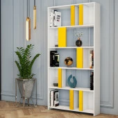Variant Mobilya Lima Kitaplık - Beyaz / Sarı - 2