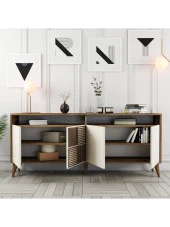 Variant Mobilya Milan Konsol - Ceviz / Krem - 2