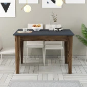 Variant Mobilya Kiev Mutfak Masası - Ceviz / Antrasit thumbnail 2