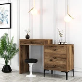 Variant Mobilya Lizbon Makyaj Masası - Ceviz / Ceviz - 2