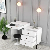 Variant Mobilya Lizbon Makyaj Masası - Beyaz / Beyaz - 3