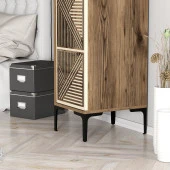 Variant Mobilya Kumsal 1 Kapılı (P) Gardrop - Lidya / Krem thumbnail 4