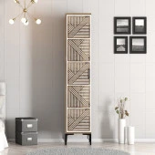 Variant Mobilya Kumsal 1 Kapılı (P) Gardrop - Lidya / Beyaz thumbnail 3