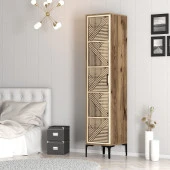 Variant Mobilya Kumsal 1 Kapılı (P) Gardrop - Lidya / Krem thumbnail 1