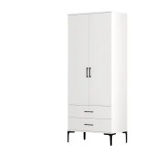 Variant Mobilya Kumsal 2 Kapılı (T) Gardrop - Beyaz / Beyaz thumbnail 4