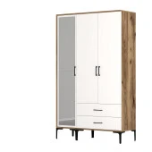 Variant Mobilya Kumsal 3 Kapılı (Rt) Gardrop - Lidya / Beyaz - 6