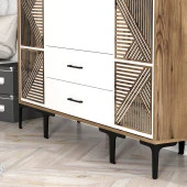 Variant Mobilya Kumsal 4 Kapılı (Ptp) Gardrop - Lidya / Beyaz thumbnail 3