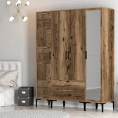 Variant Mobilya Kumsal 4 Kapılı (Ptr) Gardrop - Lidya / Lidya - 3