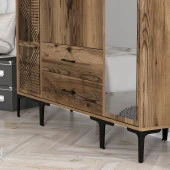 Variant Mobilya Kumsal 4 Kapılı (Ptr) Gardrop - Lidya / Lidya - 4