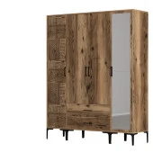 Variant Mobilya Kumsal 4 Kapılı (Ptr) Gardrop - Lidya / Lidya - 5